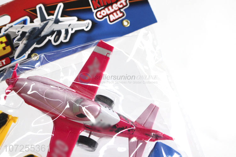 Cool Design Plastic Model Fighter Pull Back Toy