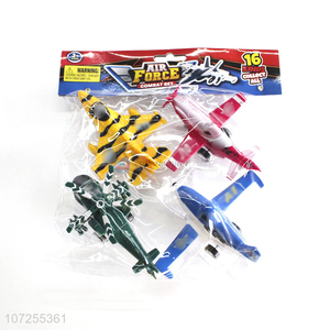 Cool Design Plastic Model Fighter Pull Back Toy