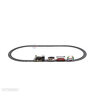 China OEM boys railway toy train battery operated train set