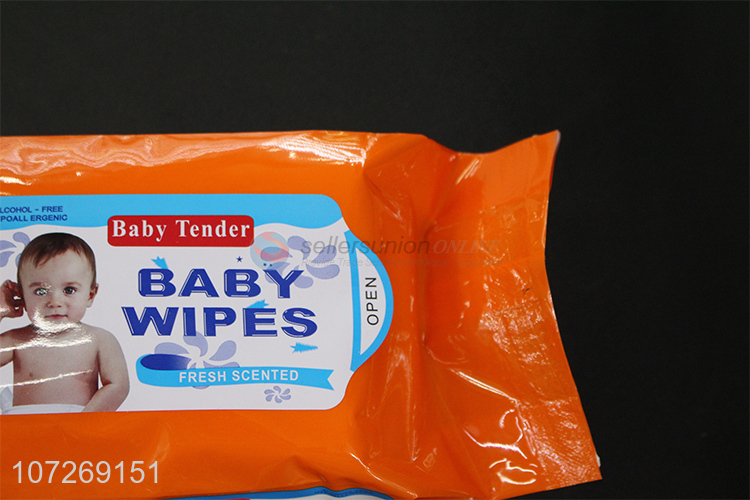 Direct Price 80Pcs Fresh Scented Wet Wipes Best Baby Wipes