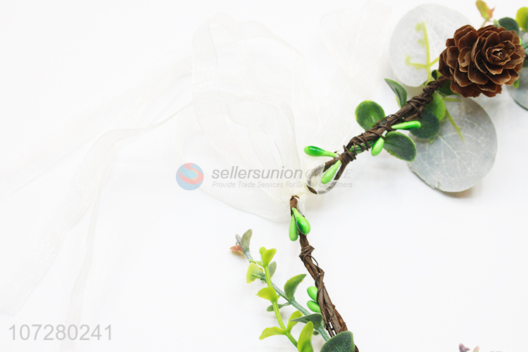 New Product Girls Party Headband Beautiful Flower Headband Wreath