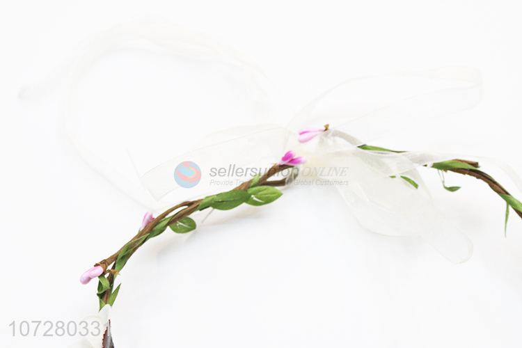 New Hair Wreaths Flower Crown Headband Wedding Festival Party Headpieces