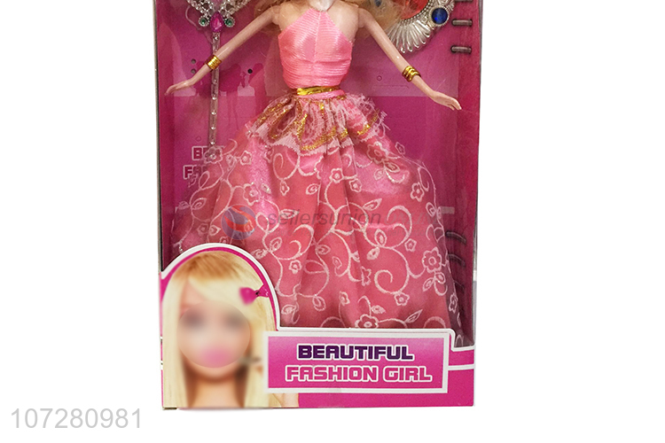 Wholesale Solid Body Fashion Girl Doll With Magic Fairy Sticks