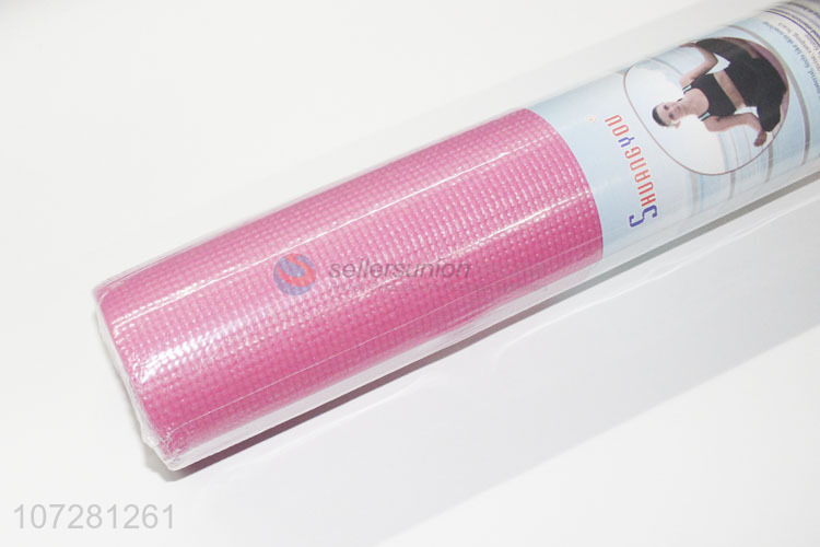 Good quality 4mm thickness non-slip pvc yoga mat foldable exercise mat