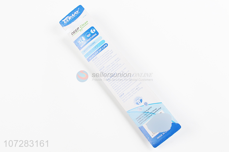 Premium quality professional oral care daily use plastic adult toothbrush