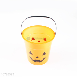 Wholesale Halloween Plastic Candy Buckets Storage Bucket