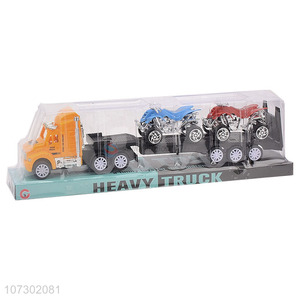 Reasonable Price Inertia Heavy Trailer Truck Toy Kids Friction Toy Truck