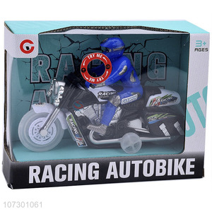 Contracted Design Music Light Inertial Racing Autobike Toy Mini Motorcycle Toys