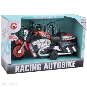 High Quality Racing Autobike Inertial Mini Motorcycle Toys With Music Light