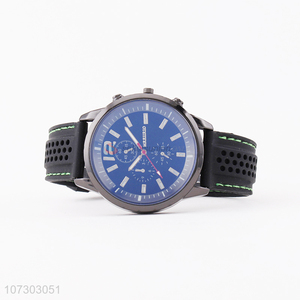 Top Quality Silicone Watchband Watches Soft Wristwatch