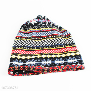 Fashion Cheap Winter Warm Beanie Cap Polyester Knit Hat