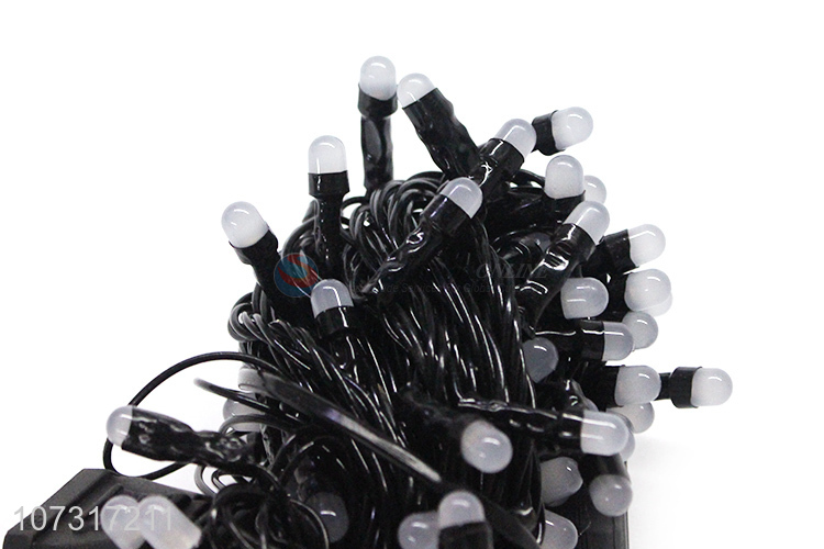 Fashion Warm Light 100 LED Transparent Wire V5 Lights With Tail Plug