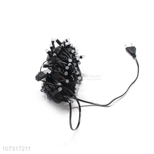 Fashion Warm Light 100 LED Transparent Wire V5 Lights With Tail Plug