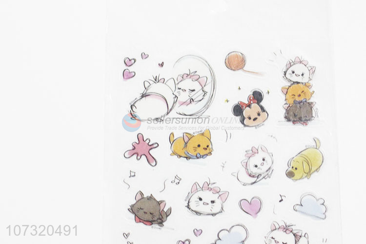 New Selling Promotion Cute Cartoon Design Sticker For Decoration