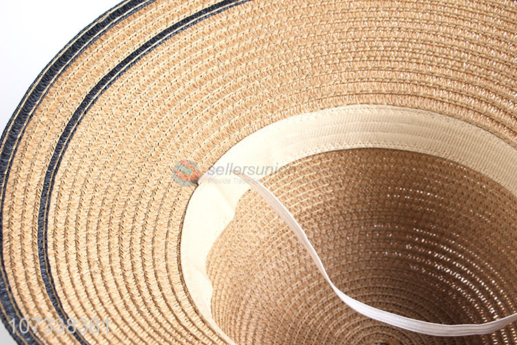 Lowest Price Summer Gift Natural Paper Straw Lady Sun Hat