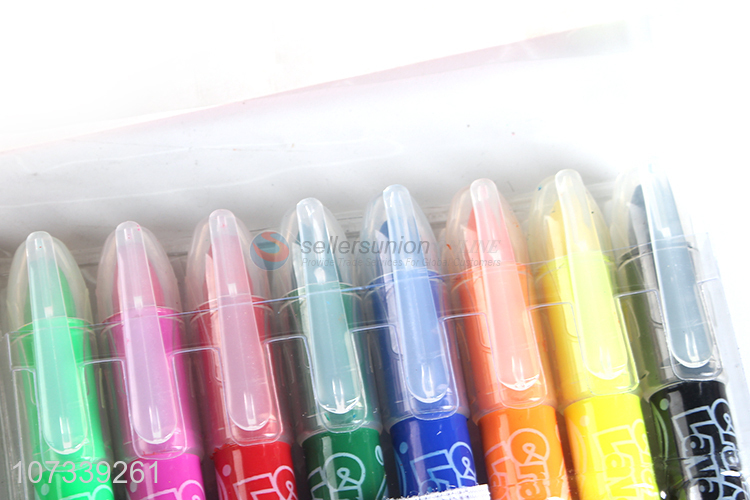 Fashion Design 8 Colours Crayon For Students