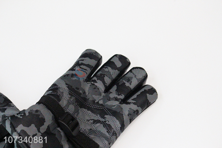 Superior quality men winter warm gloves outdoor thermal gloves