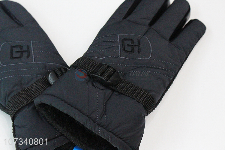 Wholesale popular men winter warm gloves outdoor thermal gloves