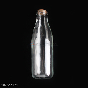 Low price clear creative glass wishing bottle star bottle