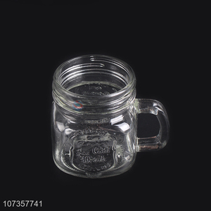 Popular products durable transparent glass candy jar cookie jar