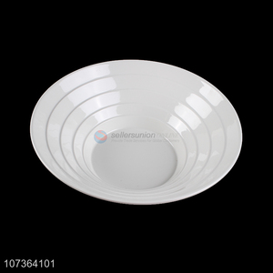 High Quality Round Shallow Bowl Fashion Melamine Bowl