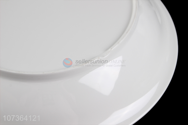 Best Sale Round Shallow Bowl Household Melamine Tableware