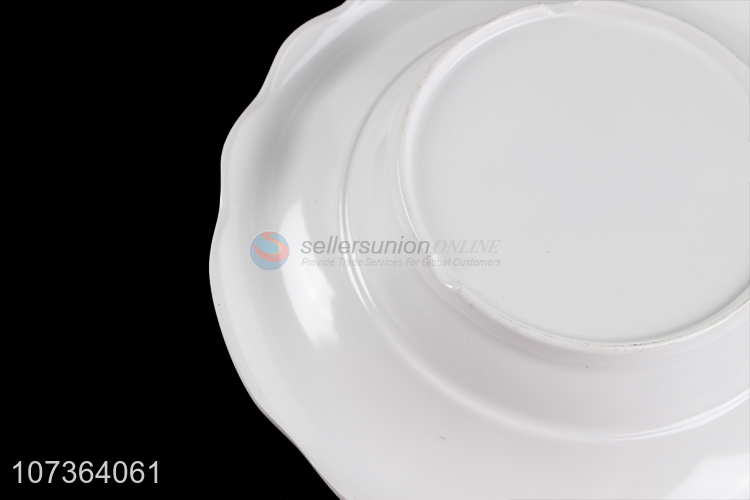 Good Sale Melamine Shallow Bowl Fashion Salad Bowl