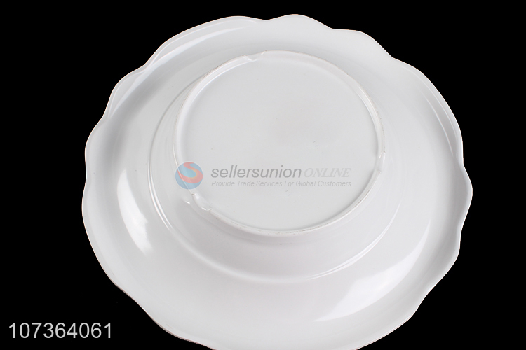 Good Sale Melamine Shallow Bowl Fashion Salad Bowl