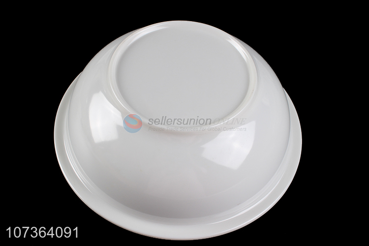 Wholesale Household Melamine Salad Bowl Round Shallow Bowl