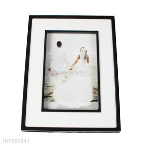 Good market black border aluminum photo frame for home decoration