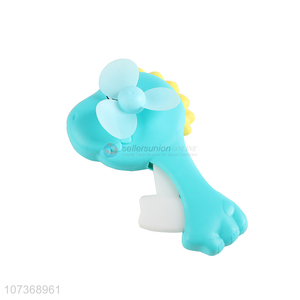 Wholesale Portable Cartoon Dinosaur Hand Pressure Children Small Fan