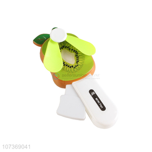 Reasonable Price Kids Portable Cartoon Fruit Hand Pressure Fan Handheld Fan