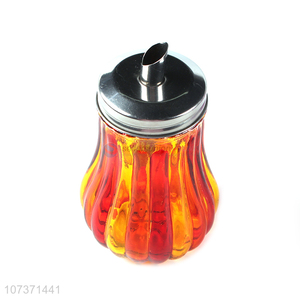 Custom Sugar Shaker Dispenser Pouring Spout Glass Storage Jar