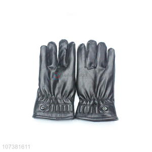 Cheap Price Women Lady Washed Leather Gloves Fashionable Gloves