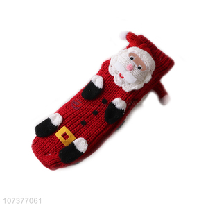 Hot sale kawaii 3D Christmas floor socks women indoor socks