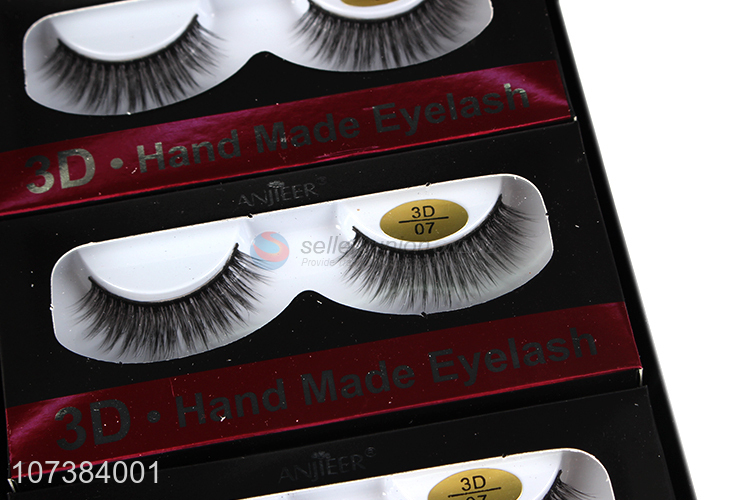 Hot Sale Makeup Tools Handemade Self Adhesive 3D False Eyelashes