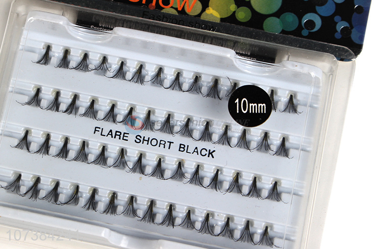 Best Price Lare Short Black False Eyelash Women Natural Realistic Eyelashes