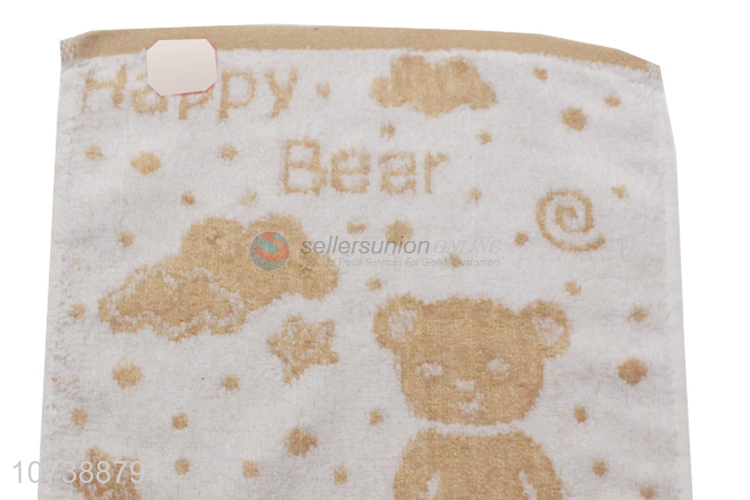 Popular Soft Face Towel Square Hand Towel For Children