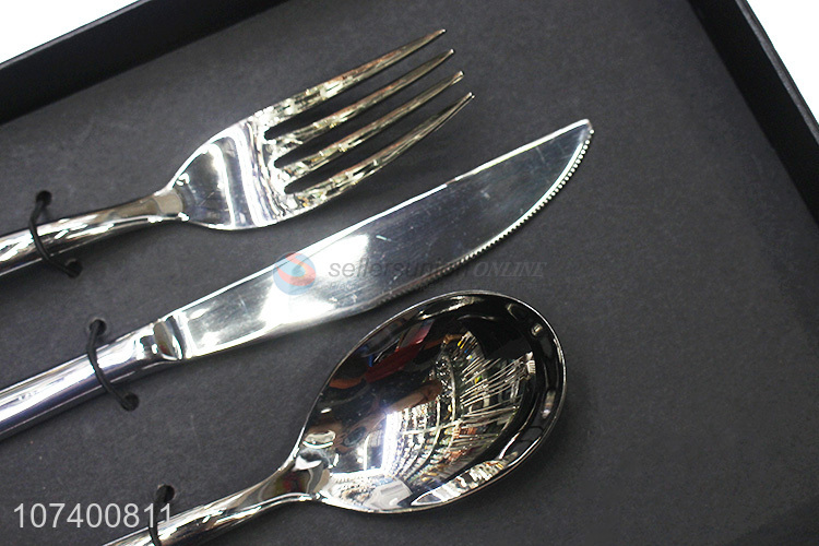 Most popular personalized 4 pieces stainless steel cutlery set