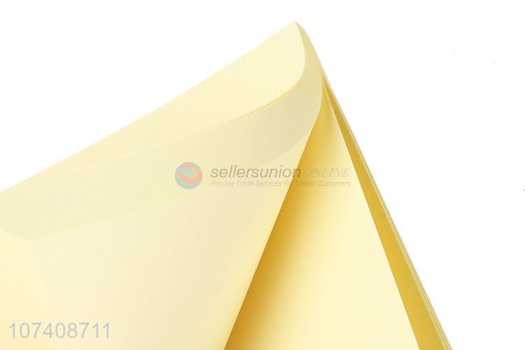 New design yellow paper sticky notes for school & office