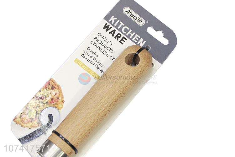 High Quality Vegetable & Fruit Peeler With Wooden Handle