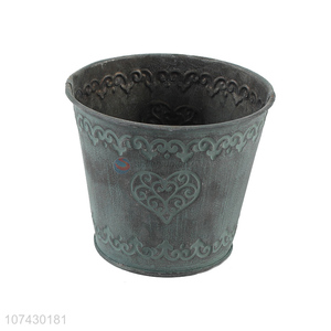 Hot Selling Customized Metal Flower Pot Garden Decoration