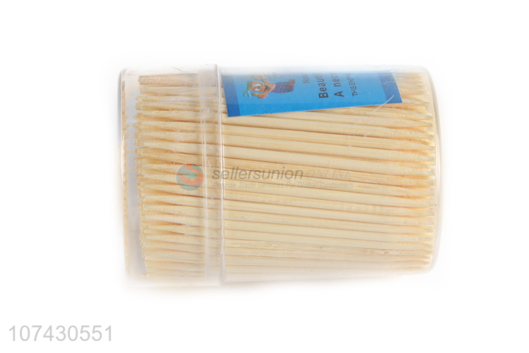 High Sales Popular 350Pcs Eco-Friendly Disposable Bamboo Toothpicks