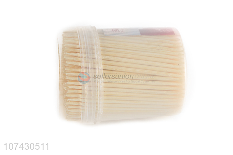 Wholesale Price Natural Bamboo Material 380Pcs Disposable Toothpicks