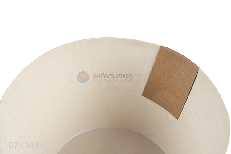 Good Quality Round Salad Bowl Bamboo Fiber Tableware