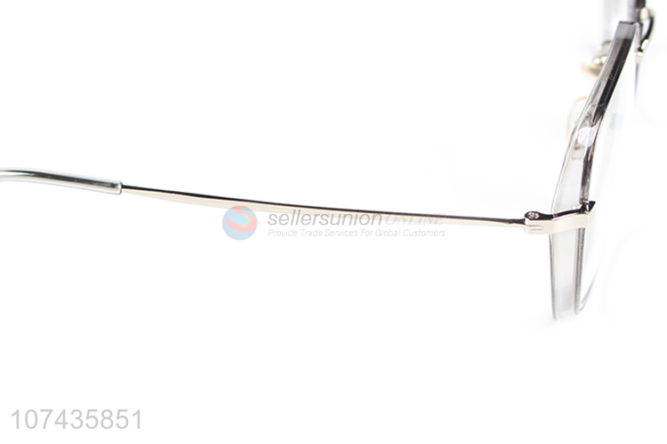 Good market optical eyewear frame anti blue-ray metal glasses