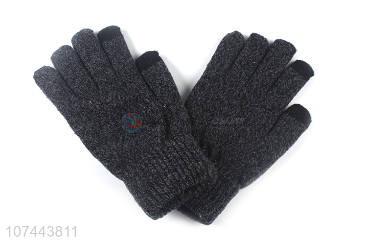 New Design Knitted Touch-Screen Gloves Winter Warm Gloves