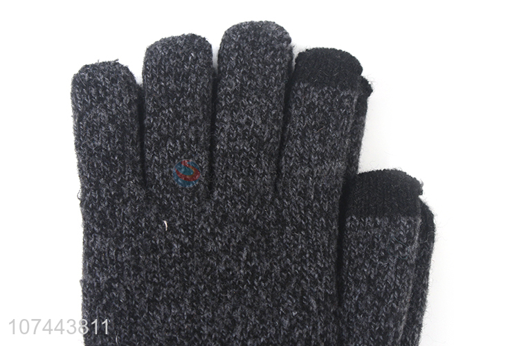 New Design Knitted Touch-Screen Gloves Winter Warm Gloves