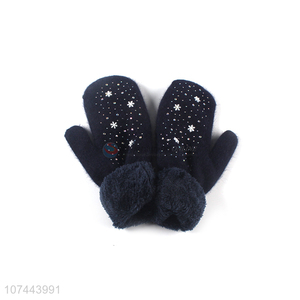 Fashion Soft Gloves Ladies Winter Warm Gloves