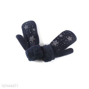 Custom Soft Gloves Ladies Winter Warm Gloves